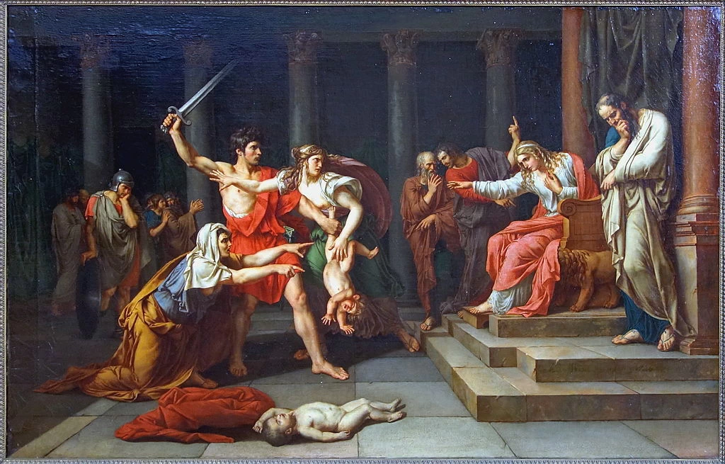Jean - Baptiste Wicar, Il giudizio di Salomone, Palais des beaux, arts de Lille